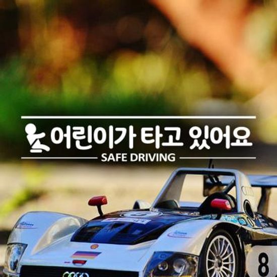 18A73 픽토그램상하라인어린이국문 반사