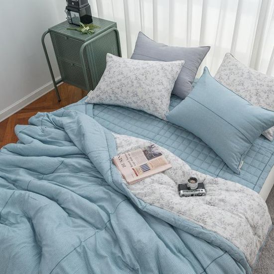 더블리 루시엘 양면 렌징모달 간절기이불 Q 베개세트