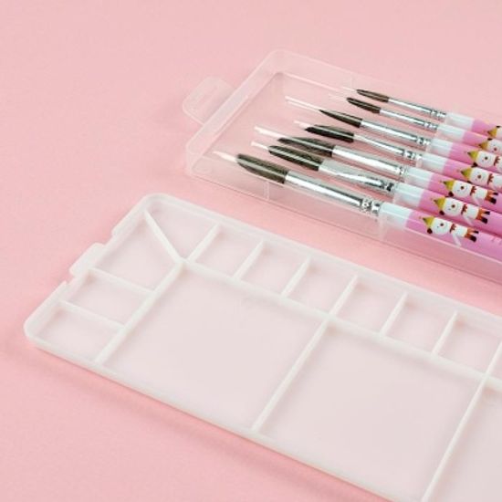 11784 붓+팔레트세트(FR)-핑크