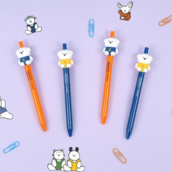 핑크풋 꼬망노크중성펜