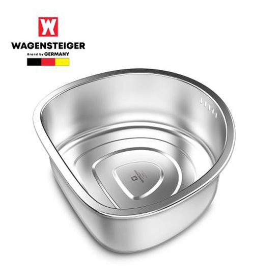 싱크대 스텐 물빠짐 반원형 설거지통 8L + 타공 뚜껑