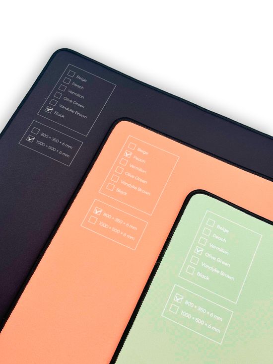 워크브릿지 대형 장패드 6T 두꺼운 마우스패드