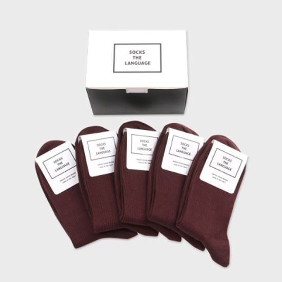 골지 립 삭스 (와인5SET)