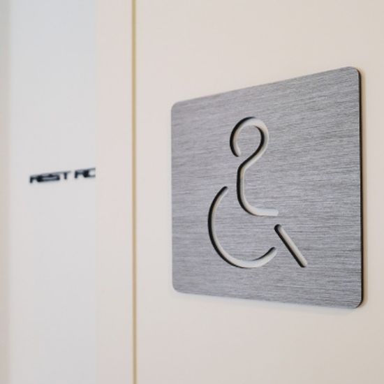 아크릴 화장실 표지판 5종 택1 문패 간판 안내판 사인