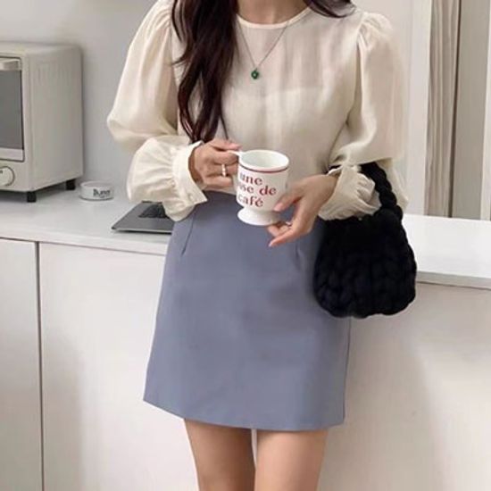 어나더뷰 자이언트얀 미니 뜨개가방 루피 망고 1389
