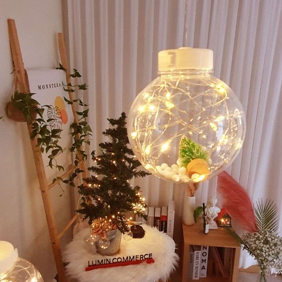 룸인커머스 LED 가랜드 볼조명 파인 크리스마스 파티
