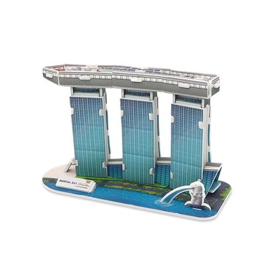 3D입체퍼즐 마리나베이 샌즈 유명건축물 모형 만들기