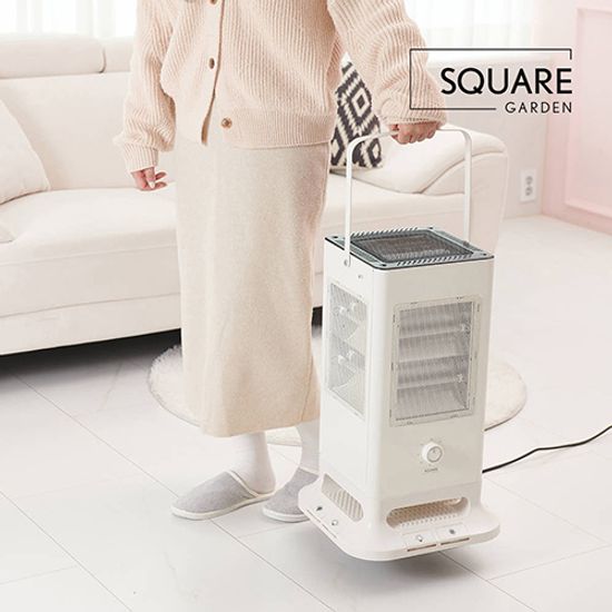 스퀘어가든 어라운드 발터치 오방향 난로 JSK-N4088