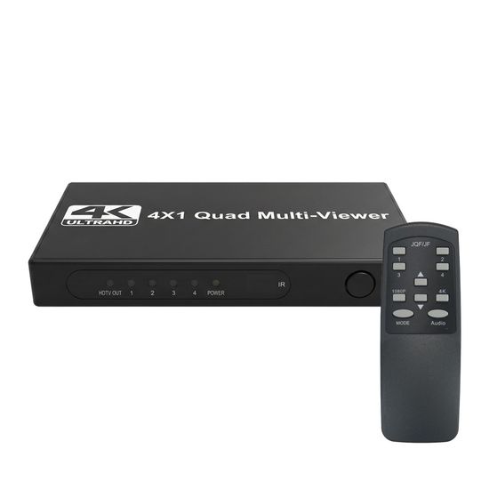 4x1 HDMI 멀티뷰어 화면분할기 / 4채널 출력 LOU004D