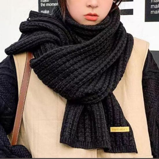 생활교과서 니트 짜임 목도리