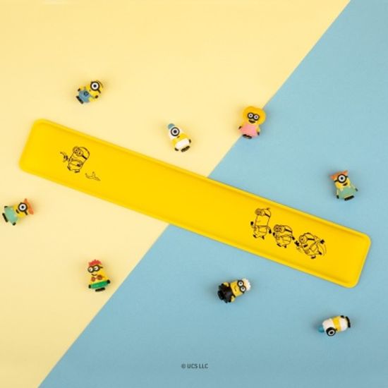 미니언즈 키보드패드 손목받침대 쿠션