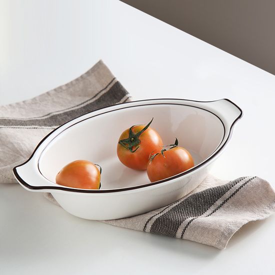 시라쿠스 뉴욕 킹스인 손잡이 타원볼 24cm 4color