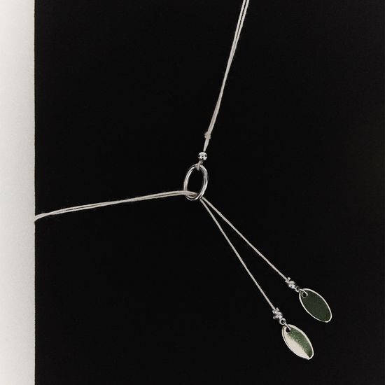 실버 스트링 북마크 (4 Colors) 