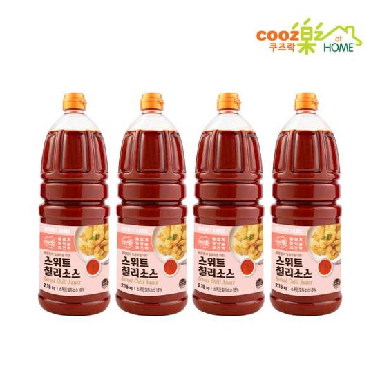 쿠즈락 스위트 칠리소스(PET) 2.15kg 4통