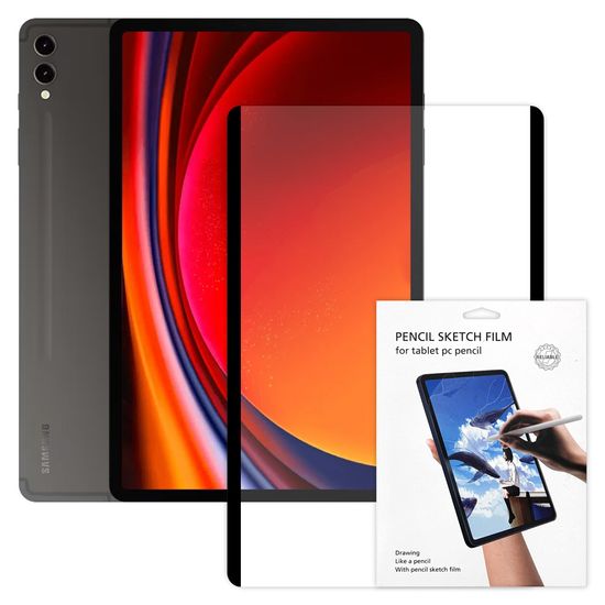 갤럭시탭S10+ S9+ S8 S7 FE+ 탈부착 종이질감 필름