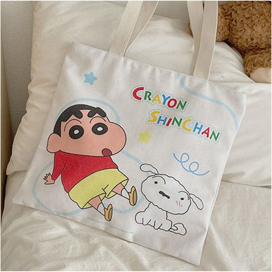 짱구 에코백 화이트(H583685)