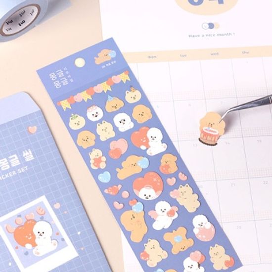 몽글몽글 리무버 씰 4종 세트 (05-08)