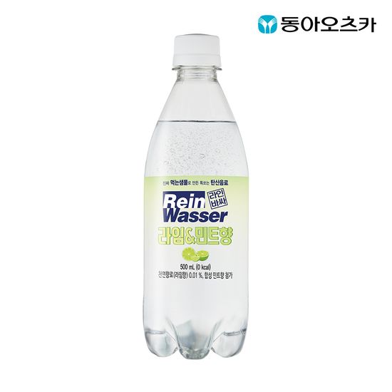 라인바싸 라임 민트 탄산수 500ml 20페트
