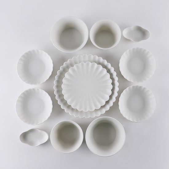 시라쿠스 네이처 무광 2인 식기세트 12p 택1