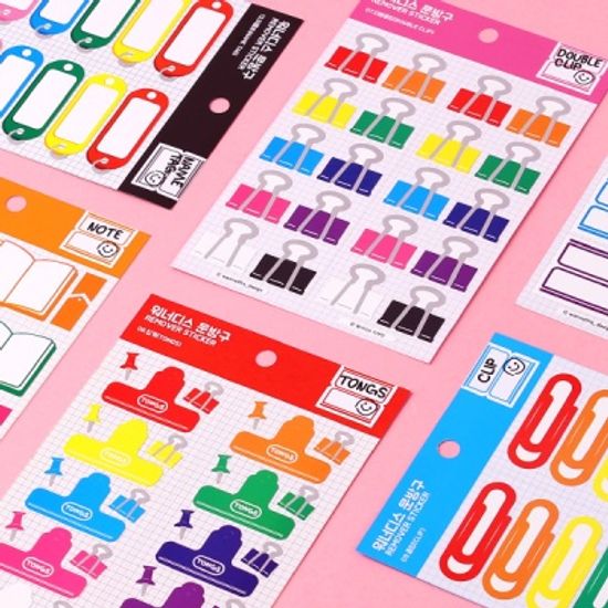 워너디스 문방구 스티커 [07-12]