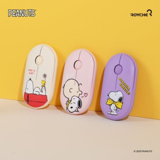 스누피 멀티페어링 무선 무소음 마우스