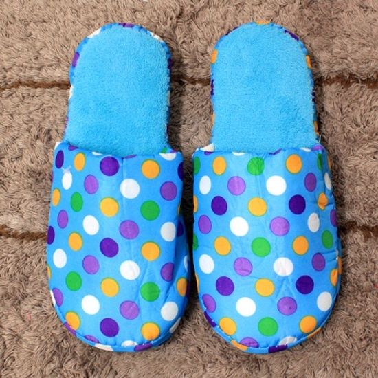 도트 방한 실내화(여성)/학교단체주문 문구점판매용