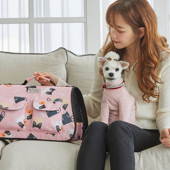 반려동물 강아지 고양이 이동식 가방 Mew Mew