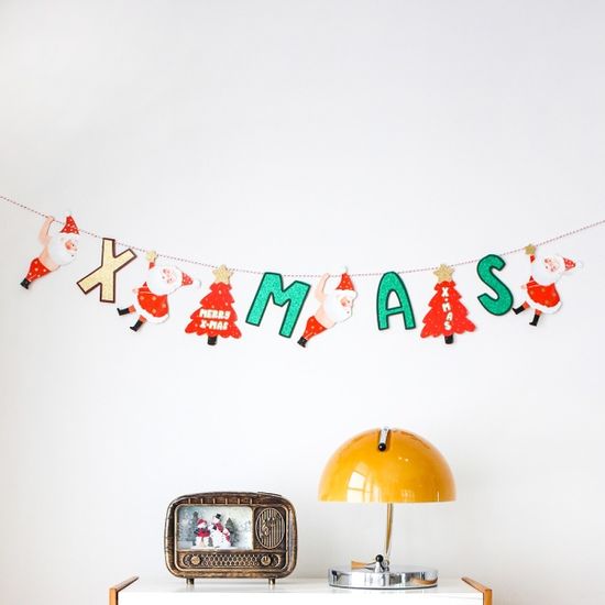 120-CM-0001 / 크리스마스 반짝이 가랜드