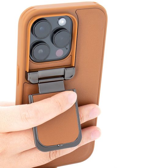 아이폰 15 PRO MAX 플립 커버 카메라보호 가죽 케이스