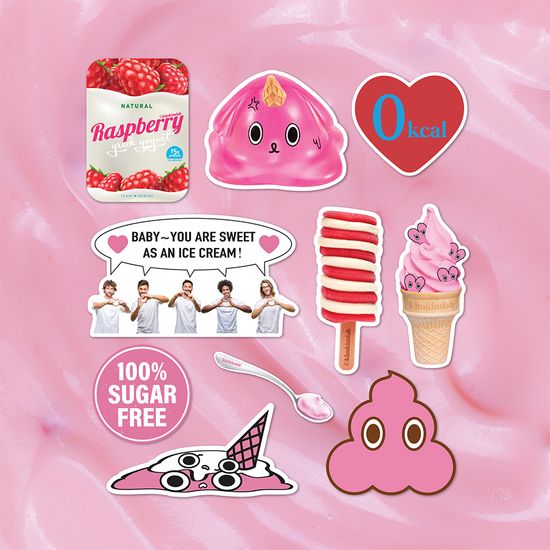 아이스크림 조각스티커 PACK(7종)