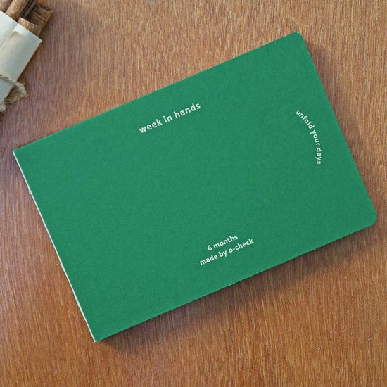 오첵 위크인핸즈 가로형 핸디플래너