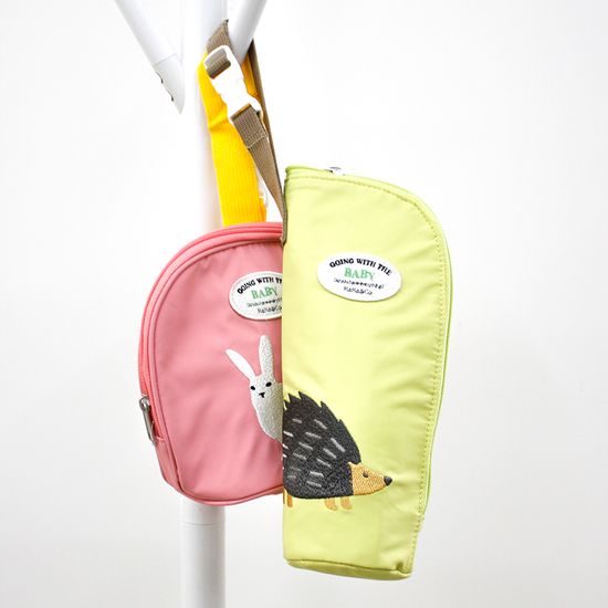 마마앤코 동물자수 보냉 물병파우치 물통주머니