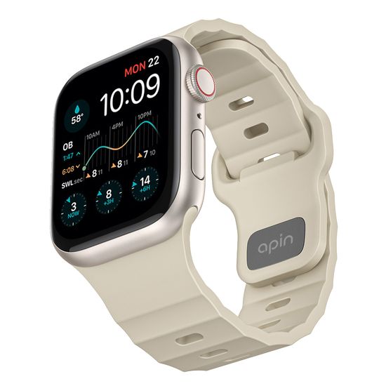 apin 애플워치 10 9 8 울트라 FKM 불소고무 스트랩