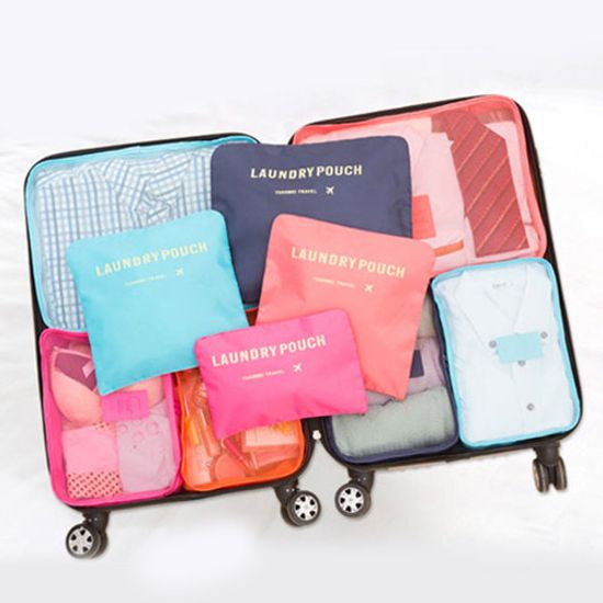 트윈스파파 트래블 여행용 파우치 6종 세트 P0000NLE