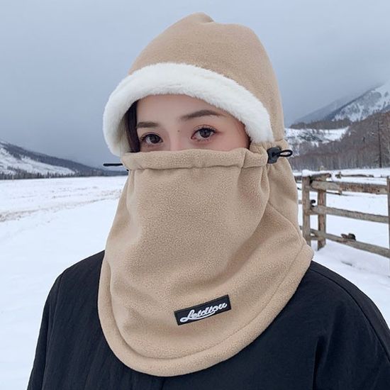 퍼라인 스트링 딥후드 바라클라바