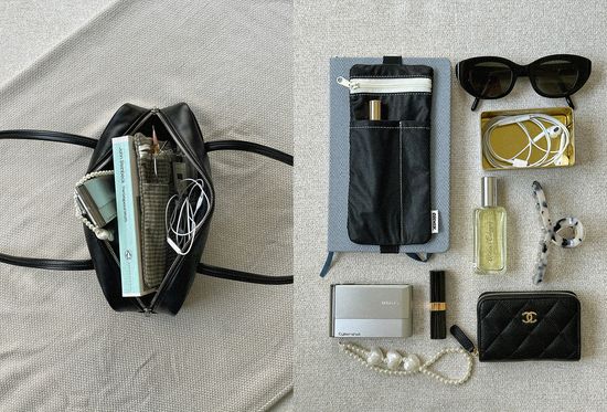 [KYOBO X OHMIK ]북 파우치 & 밴딩펜파우치 3종택