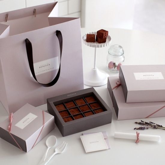 디비디 파베 초콜릿 박스 - Bonjour