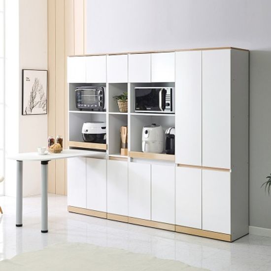 루블린 주방 수납 식탁 렌지대 세트 오픈형 (착불)