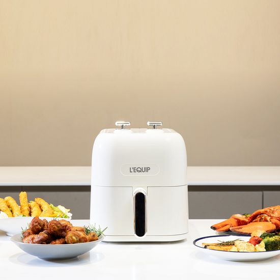 리큅 오블롱 미니 에어프라이어 바스켓 5L LAF-509