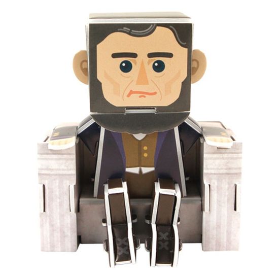 입체퍼즐 에이브러햄 링컨 3D 역사 공예(WDB79D9)