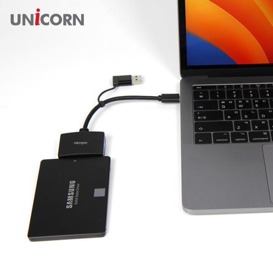 유니콘 FD-900D 2.5인치 HDD/SSD듀얼 컨버터 SATA케이