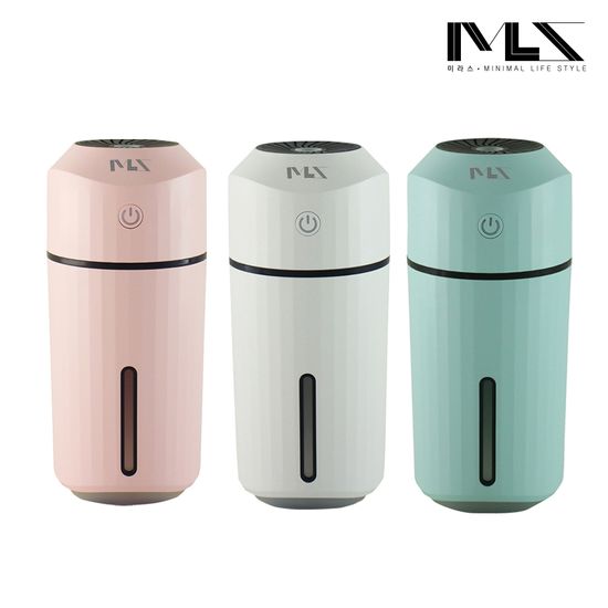 [1+1] 미라스 유무선 휴대용 차량용 미니 가습기