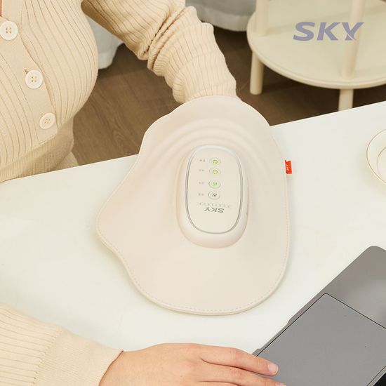 스카이 플래티넘 공기압 온열 손 마사지기 EM12