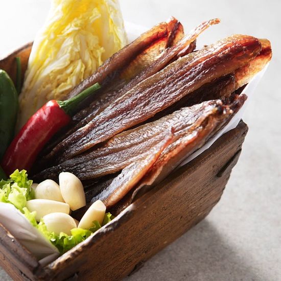[청정바다] 해초랑먹는 구룡포 과메기 야채세트(280g)