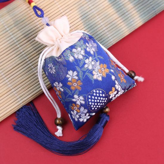 전통 고풍스런 노리개 복주머니 군청색(WDA6FC8)