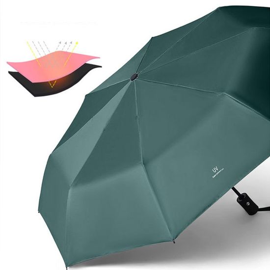 UV 3단 자동 양산 겸용 우산 2color