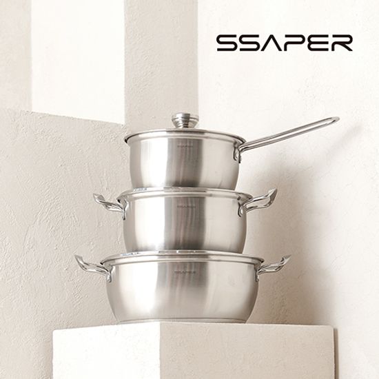 셰퍼 루미나스 IH 스텐 냄비 3종세트