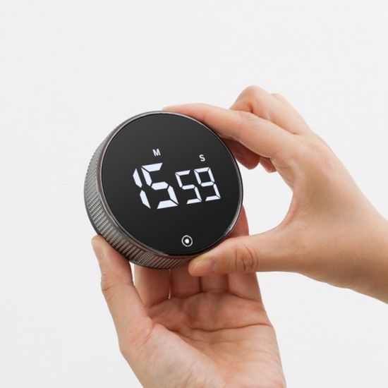 노브 다이얼식 디지털 타이머 스탑와치 쿠킹 주방 공