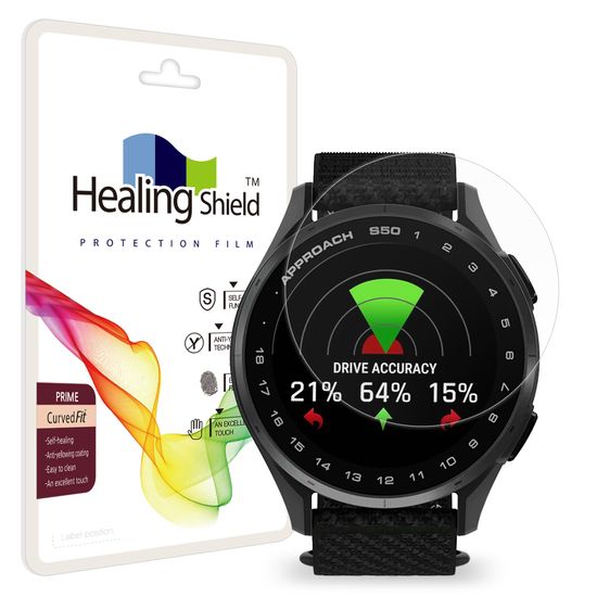 가민 어프로치 S50 프라임 고광택 액정보호필름 2매