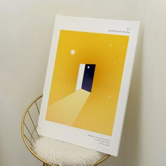 ah972-캔버스액자72.7x53_노랑우주로가는문